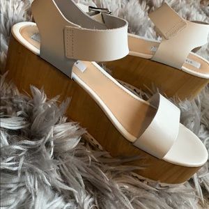 Steve Madden White Sandal